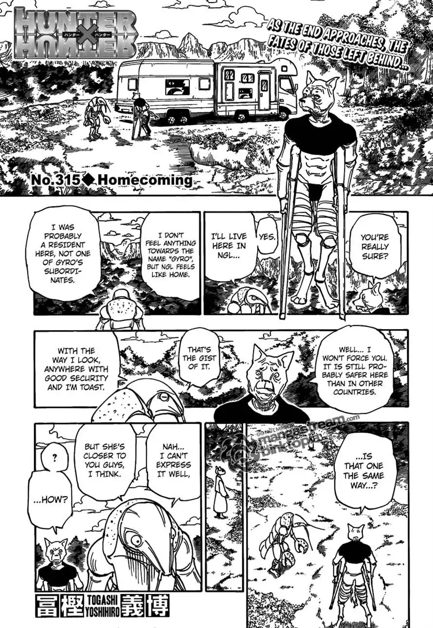 Hunter x Hunter Chapter 315 1